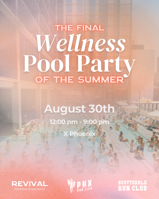 Wellness Pool Party - August 30th X Phoenix